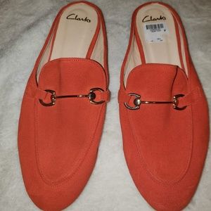 Clarks - Falderal Rose Red Slippers